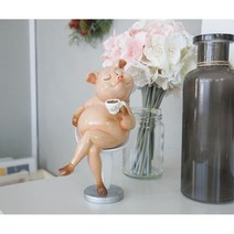 도자기소품 돼지장식품 선반장식소품 민속주점소품