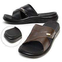 투고 남성용 비죠오피스 이중창 슬리퍼