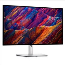델 684.7mm 4K UHD 울트라샤프 USB C 허브 모니터 블랙 IPS, U2723QE