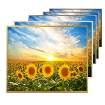 대성액자 우드 알루미늄 액자 4X6 5X7 6X8 8X10 A4 40X60 50X70 60X80 모든 액자 주문제작가능, 알루미늄 블랙