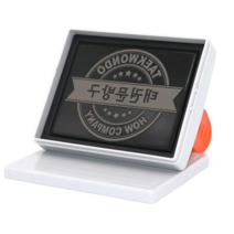 CA스탬프 대형스탬프 컵홀더스탬프 정사각형 빅사이즈 로고 주문제작, 8566