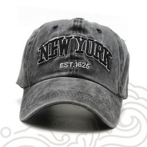 뉴에라 New Era 9FORTY 빈티지 워싱 NY 자수 볼캡 네이비 남녀공용 커플 모자 패션 야구모자 인기템