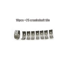 크랭크축 혼다 CBR 1000 2004 오토바이 엔진용 커넥팅 로드 및 크랭크 샤프트 타일 빅 엔드 베어링 콘로드 세트 CBR1000, Add 25 crankshaft