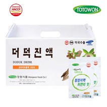 강원식품 더덕진액 100mL 30포, 60포