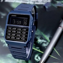 카시오 CA-53WF-2B 남성 데이터뱅크 계산기 전자 시계