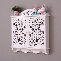 간편조립 DIY 아파트 통신함 분전함 전기계량기 두꺼비집 커버 가리개 벽걸이 장식 소품, 격자형