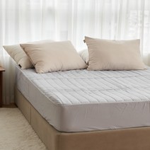 일자 누빔 방수 매트리스커버 향균 퀸사이즈침대커버 S/Q/K 싱글 퀸 킹 4color