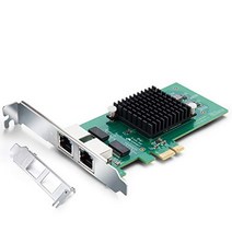기가비트 PCI Express 네트워크 카드 E1G42ET-Intel 82576 칩 1Gbit 이더넷 LAN 네트워크 어댑터 Windows Server Linux PC VMware ESX용 이중 RJ45 구리 포트 -10875, Intel X520 DA2(2x SFP+ 포트), 10G