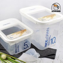 락앤락 제습 쌀통 2개묶음 5kg+10kg 쌀보관 잡곡보관 사료통