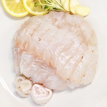 5성호텔 납품 제주 광어회 (순살 슬라이스) 4인분 500g 내외, 단품