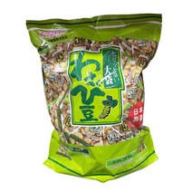 카스가이 와사비콩 스낵 500g 와사비 마메 그린 피스 코스트코