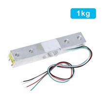 해외 로드셀 중량 센서 1KG 5KG 10KG 20KG HX711 모듈 전자 저울 알루미늄 합금 계량 압력 센서 광고 모듈, One Size