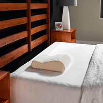 템퍼페딕 베개 에르고 넥 펌 서포트 미디엄 프로파일 화이트, Travel, Pillow