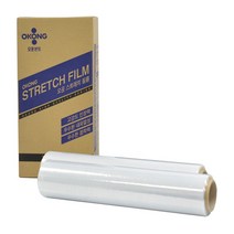 오공 스트레치필름 공업용 산업용랩 포장랩 15mic x 500m x 350m(4개입), 1개
