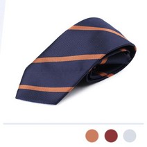 LTIE-196 사선 스트라이프 넥타이 네로 지오지아넥타이 와이드카라셔츠 정장와이셔츠