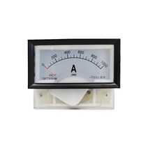 식품 방사능 측정기 수산물 측정 DC 아날로그 미터 패널 AMP 션트 전류 측정기와 함께 85*46mm 암페어 69C17-A 50A 100A 500A 1PC, 7.DC750A(75mV)