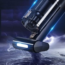 알로하 차량용 LED 불빛 흡입력 좋은 청소기 틈새 미세먼지 잔여물 통풍구 청소 미니청소기, CLEANER