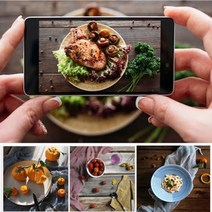 인스타 촬영용 배경천 배경지 배경판 촬영 음식사진 사진 홈스튜디오 뒷배경 사진 미니 상품, P타입(플라워&골드트리)