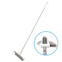 생활공식 3 in 1 롱 스탠드 바닥 청소솔, 화이트, 1개
