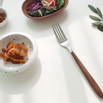 소코데코 골든벨 BEST 메이플우드 숟가락 젓가락 포크 나이프 커트러리 수저세트 9종, 04.양식포크, 메이플우드 실버