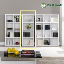 우아미아이 [우아미가구]샬롯600 4단오픈책장, 월넛