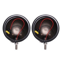 할리 데이비슨 안개등 클래식 flhr로드 킹 4.5 인치 LED 30W 천사 DRL 보조 스포트 안개 램프 하우징 마운트 브래킷 링, bracket1, bracket1