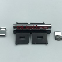 튜닝파츠 드랙음 1Pcs 자동차 스타일링 3D 크롬 금속 앞섶 그릴 로고 배지 콰트로 아우디 A4 A5 A7 A3 A8 S3 S4 S5 S6 Q2 Q3 Q5 Q7, [02] Silver Red Letter