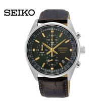 SSB385J1 세이코 SEIKO 크로노그래프 남성용 가죽시계