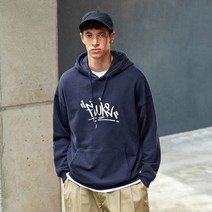 플루크 슬램로고 체인자수 후드 티셔츠 FHT2027 4color