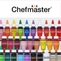 아이스크림색소 제과제빵색소 제과색소 미국정품 쉐프마스터 65g 27종 셰프마스터, 티얼 그린 65g