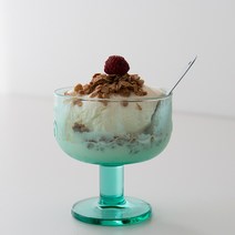 이태리 그래피카 아이스크림잔 그린 280ml 디저트잔 요거트볼