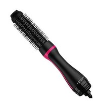 Revlon 원스텝 루트 부스터 라운드 브러시 드라이어 및 헤어 러 - 곱슬거림을 방지하고 볼륨 추가 3 8cm(1 5인치), 1.0 오리지널 라운드 루트 부스터_Dryer and