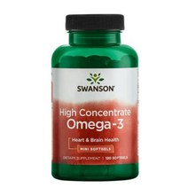 스완슨 오메가3 EPA DHA 120소프트젤 컨센트헤이트, 기본, 1개