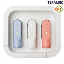 파스텔 디자인 비상 휴대용 조명등 세트, 부착형+블루3개