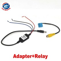 뜨거운 판매 후면보기 카메라 지연 타이머 릴레이 필터 vw rcd330g 플러스 골프, [03] VWDian--RCA, [01] 12V