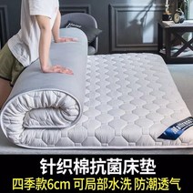 낮은침대 접이식 매트리스없이 고밀도 봄 소프트 쿠션 가정용 코튼 여름 싱글 더블 가족 침대 사계절, 180x200cm_Color-6