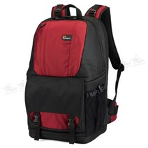 lowepro fastpack 350 사진 dslr 카메라 가방 디지털 slr 배낭 노트북 15.4quot 전천후, 빨간색