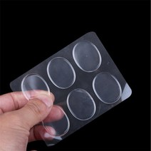 2/4/6 pcs/팩 클리어 신발 삽입 패드 깔창 패션 실리콘 젤 힐 쿠션 프로텍터 신발 하이힐 그립 라이너