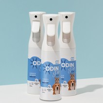 (미국 아마존 판매 1위 동일성분) 휴매니존 오딘펫 300ml 3개 강아지 고양이 탈취제 소변 오줌 배변냄세 제거, 3