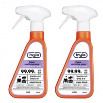 하이지아 섬유 살균 스프레이 350ml x 2개/외출템, 4.하이지아 손소독겔 250ml x 2