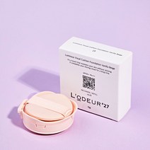 로더27 다크닝 없는 톤업 쿠션 파운데이션 리필용15ml, 21호