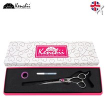 Kenchii 애견 미용 커브 틴닝 가위 그루밍 7인치 8인치 9인치 왼손잡이, 9인치 커브