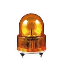 S125R (색상선택가능) 외경 125mm 전구 반사경 회전 경고등 90dB, 적색, 벽부형브라켓(S50R~S125R), AC220V