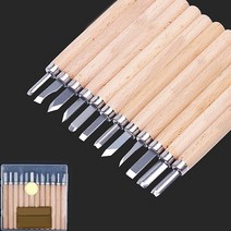 목공기계 부품3 4 6 10 12 개 조각 펜 세트 수제 아트 펜 목공 도구 인체 공학적 조각 칼 나무 조각 석고, 01 주황색_05 3PCS