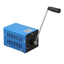 간이 자가발전기 충전기 휴대용 충전 수동 USB, DIY 수동 발전기 3-15V 롱핸들