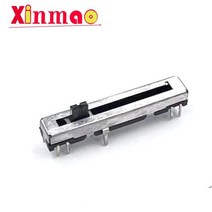전자 오르간 용 특수 푸시로드 슬라이딩 전위차계 4.5cm 모노 b100k 중간 점 핸들 5mm 길이