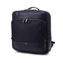 헤지스 네이비 가죽배색 백팩 WUBA2E370N2