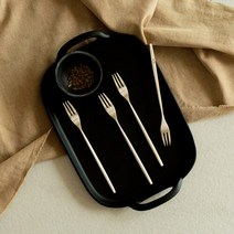 놋담 [놋담] 방짜유기 달 티포크 4P, 단품없음