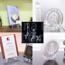 액자받침대 상패거치대 사진 액자받침 지지대, 중(M) 2P