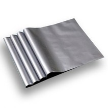 소량 튼튼한 LDPE 택배봉투 30X40cm +4cm 50장, 실버